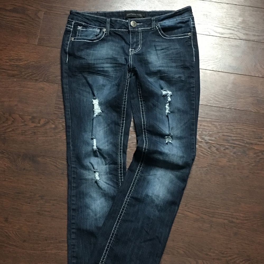 Twenty one black boot cut jeans